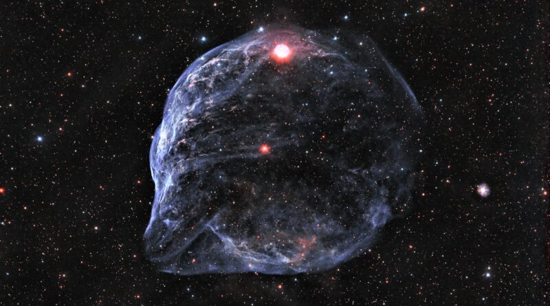 Sharpless 308 e a estrela de Wolf-Rayet HD 50896